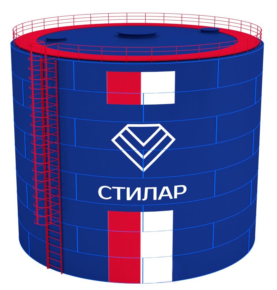 Сборный резервуар РВС 2000 м³ от завода-производителя